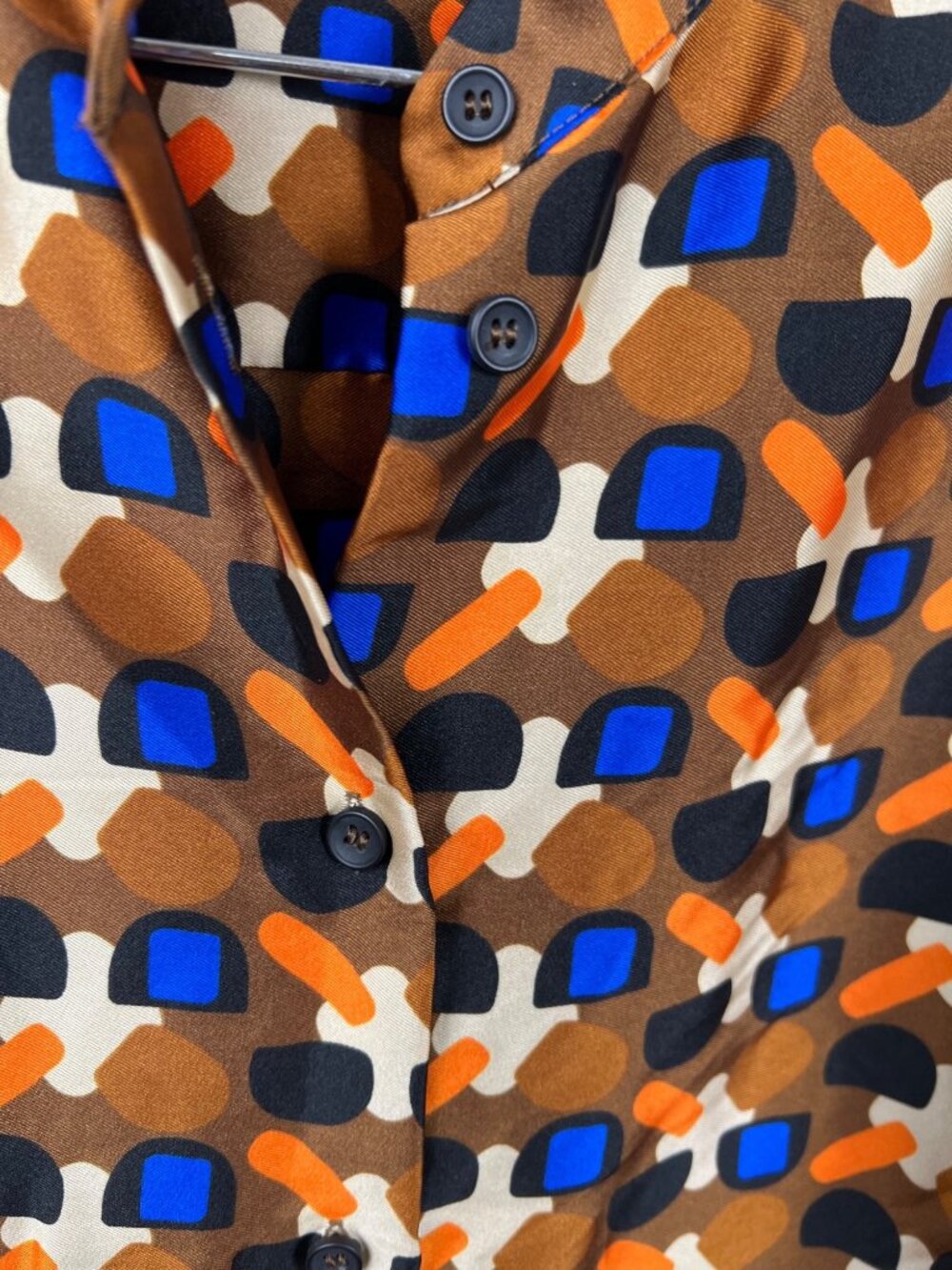 Zara Geometric Design Blouse - Picture 2 of 10